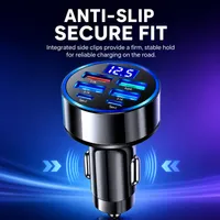 ⚡ 350W Max USB-C Car Charger — PD QC3.0 Fast Charging Adapter for iPhone, Samsung & Android thumbnail 4