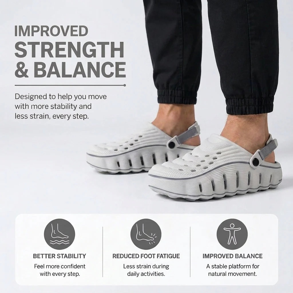 🩴BUY 2 FREE SHIPPING🔥Cloud Walk Men's Clogs thumbnail 2