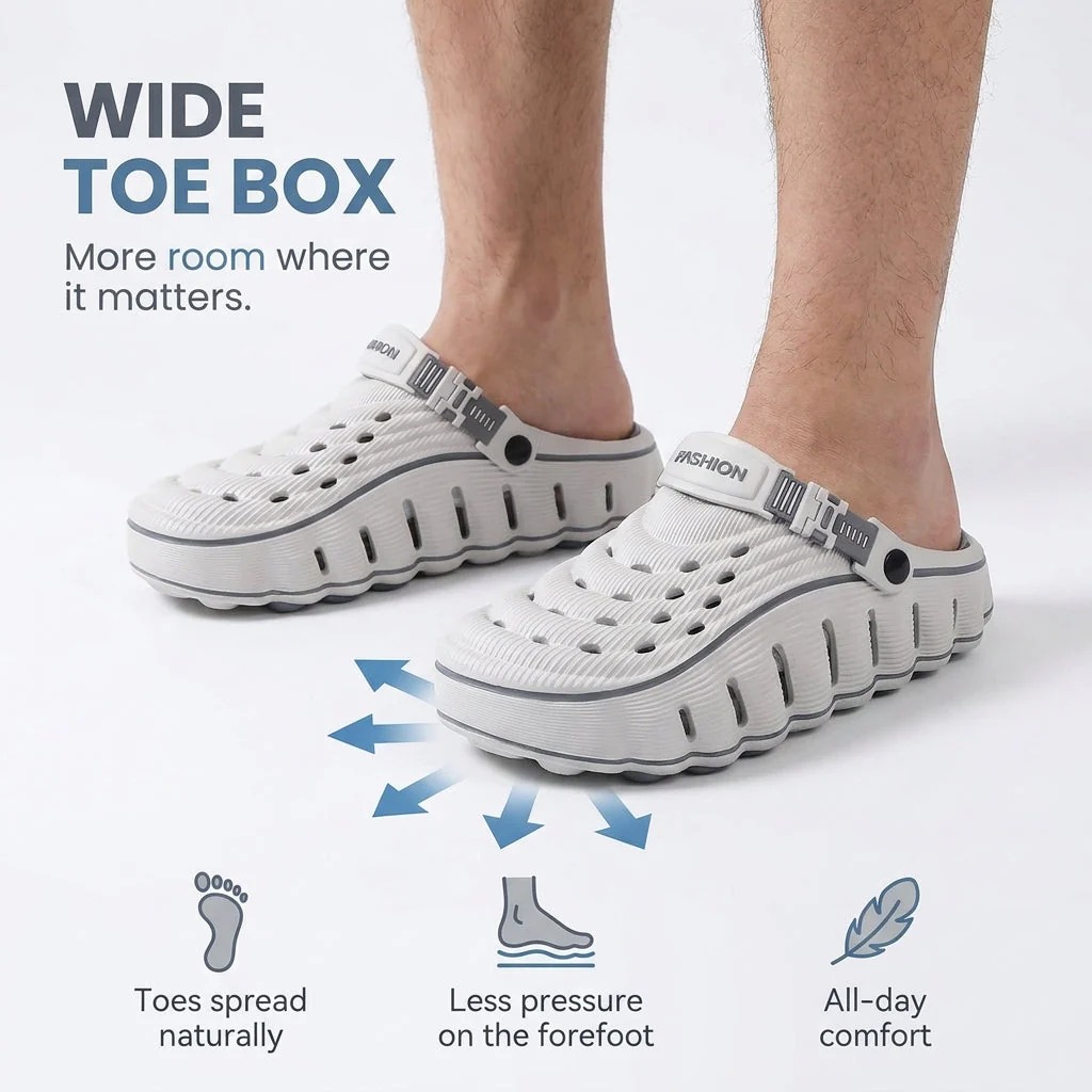 🩴BUY 2 FREE SHIPPING🔥Cloud Walk Men's Clogs thumbnail 5