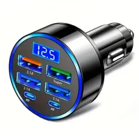 ⚡ 350W Max USB-C Car Charger — PD QC3.0 Fast Charging Adapter for iPhone, Samsung & Android thumbnail 8