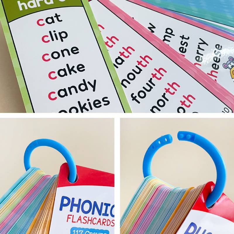 🎁🔥Phonics Word Cards 117 Sound Groups 900+ Rhyming Words Preschool English Discovery Joy thumbnail 5