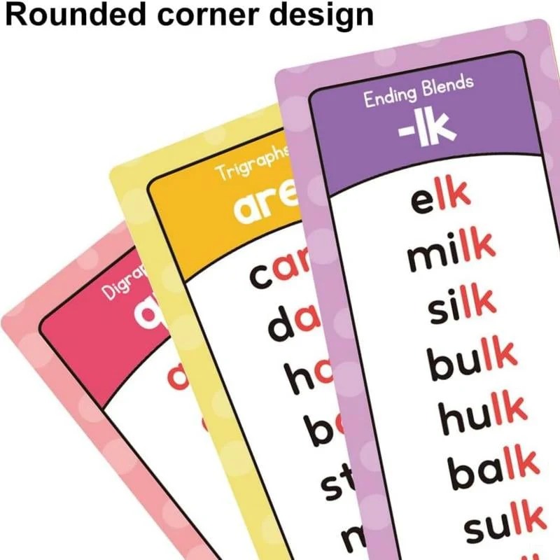 🎁🔥Phonics Word Cards 117 Sound Groups 900+ Rhyming Words Preschool English Discovery Joy thumbnail 8