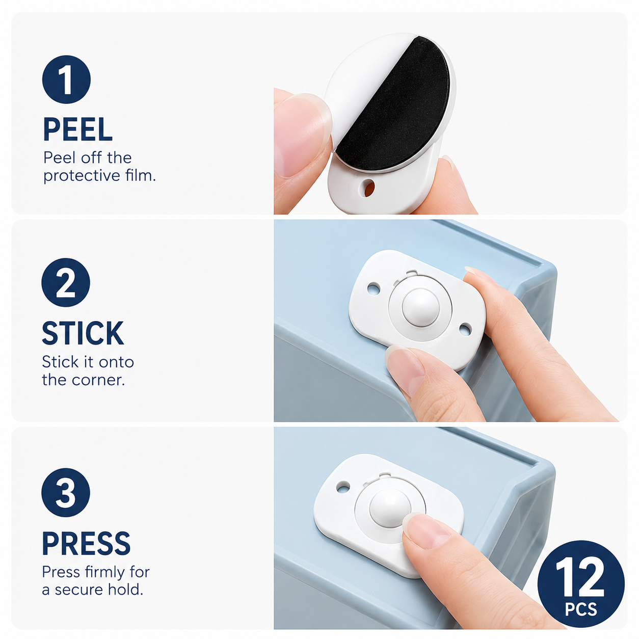 🔥 360° Stick-On Mini Wheels – Move Heavy Items With Less Effort | Up to 69% OFF💥 thumbnail 7