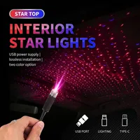 ✨ Mini LED Galaxy Star Projector — USB Car Roof Night Light for Car, Room & Ceiling Decor thumbnail 3