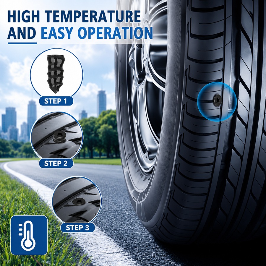 🔥 Last Day 50% OFF🔩 60PCS Self-Sealing Tire Repair Rubber Nails Kit with 2 Sizes thumbnail 8