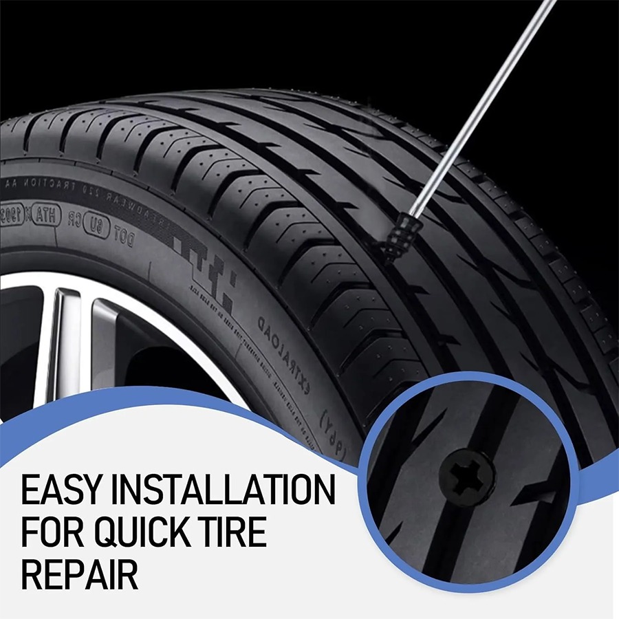 🔥 Last Day 50% OFF🔩 60PCS Self-Sealing Tire Repair Rubber Nails Kit with 2 Sizes thumbnail 12
