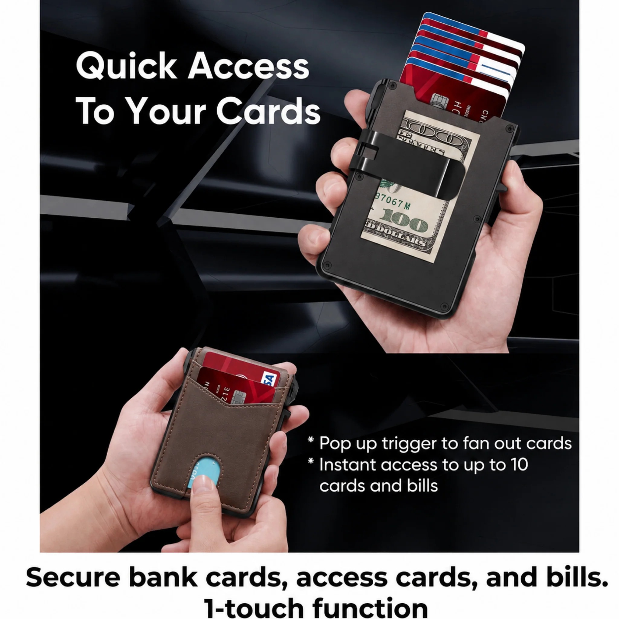 💥LAST DAY 60% OFF✨ Minimalist Wallet - Maximum Capacity. Minimal Footprint. thumbnail 14