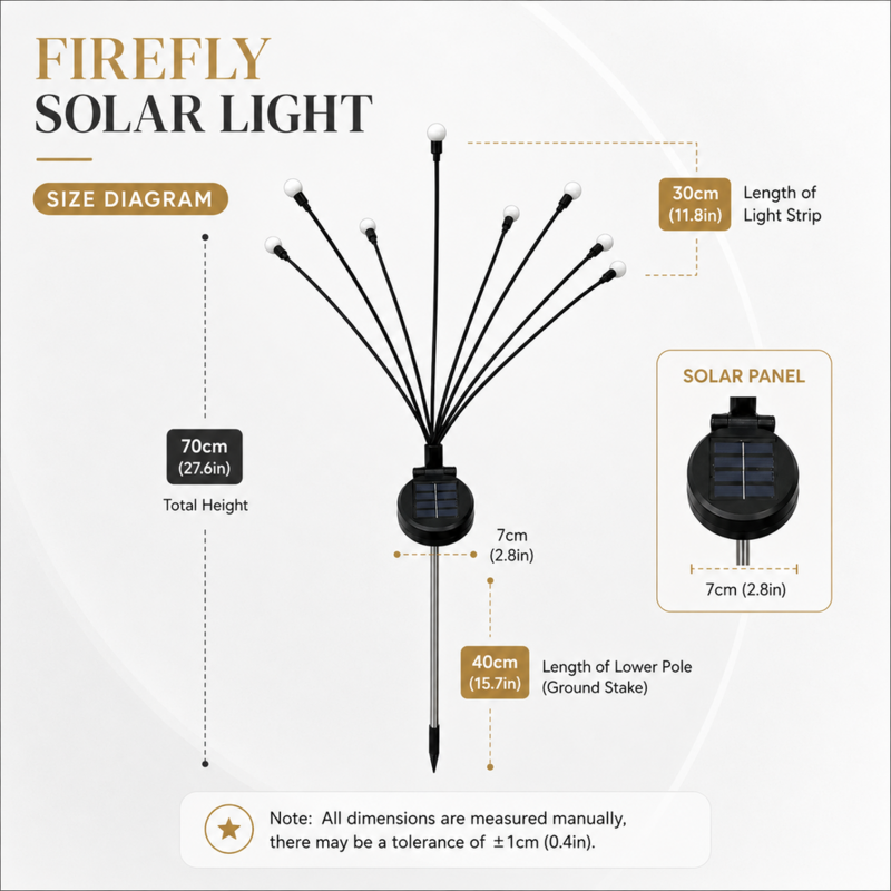 🔥 50% OFF TODAY 🔥 🌿 Solar Garden Lights: Light Up Your Garden Without Wiring ✨ thumbnail 13