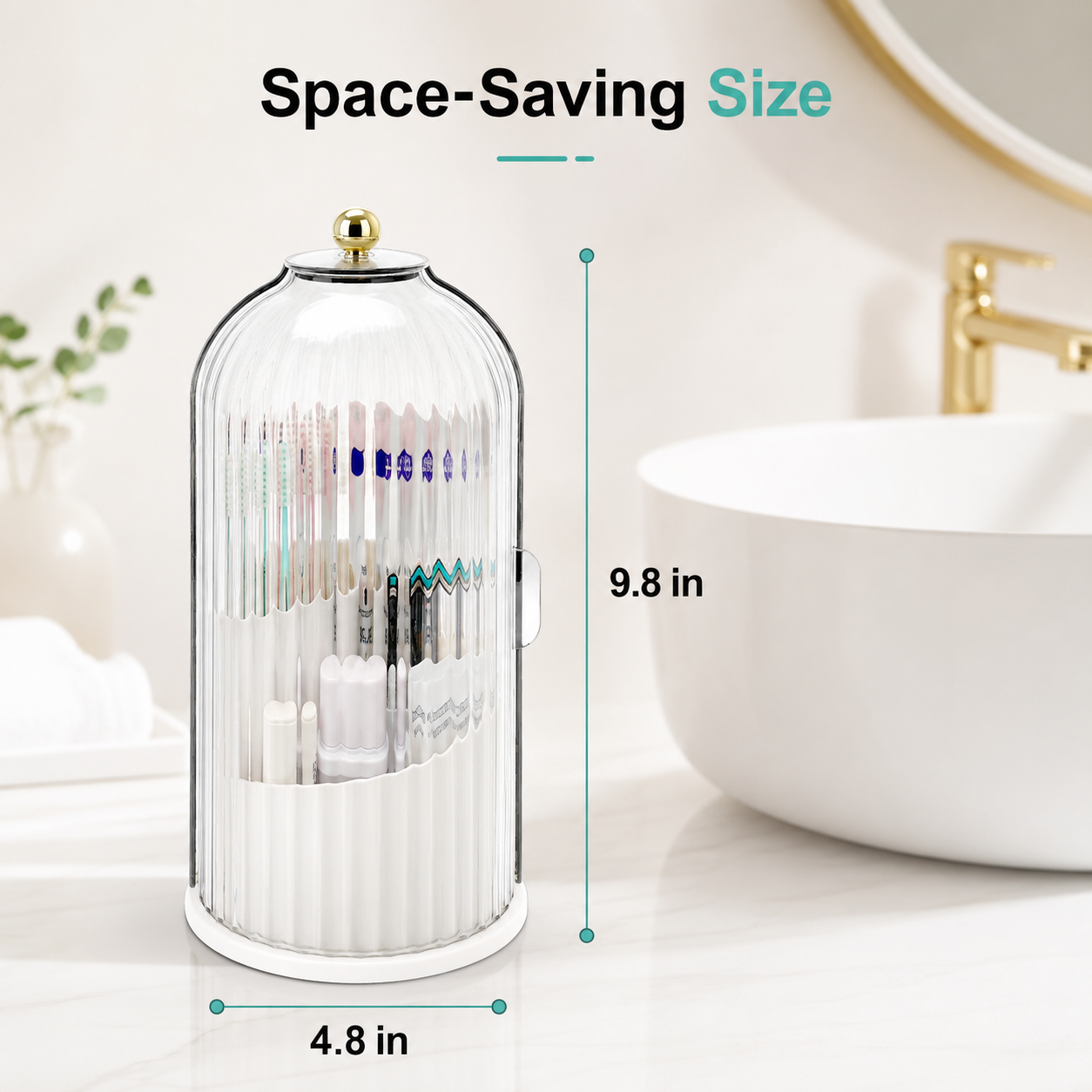 360° Dustproof Toothbrush Organizer – Keep Your Bathroom Clean & Clutter-Free | 50% OFF 🪥✨ thumbnail 7