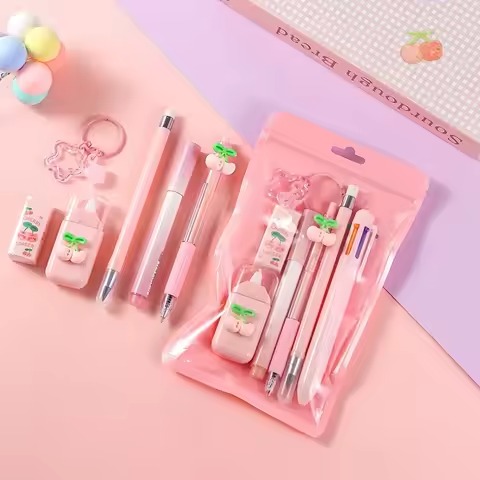 🔥 Back-To-School Sale — 65% OFF 🎒 7pcs/set Colorful School Stationary Kits thumbnail 3