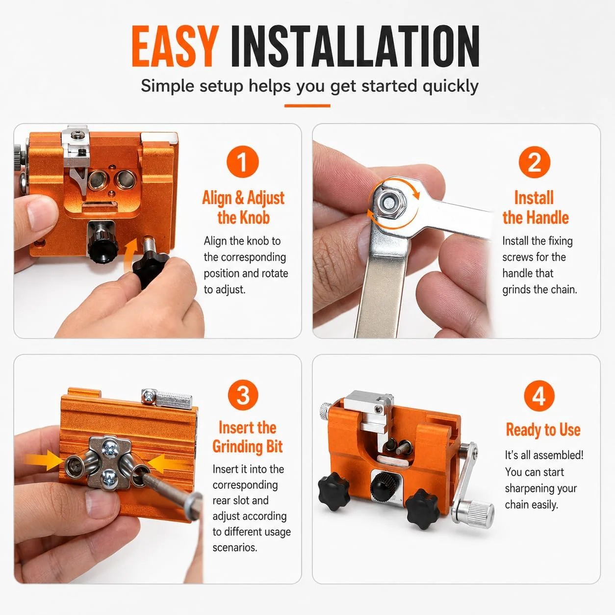 🔥 Last Day 50% OFF 🔥 RazorWolf Chainsaw Sharpener (Official Retailer) 2026 thumbnail 6