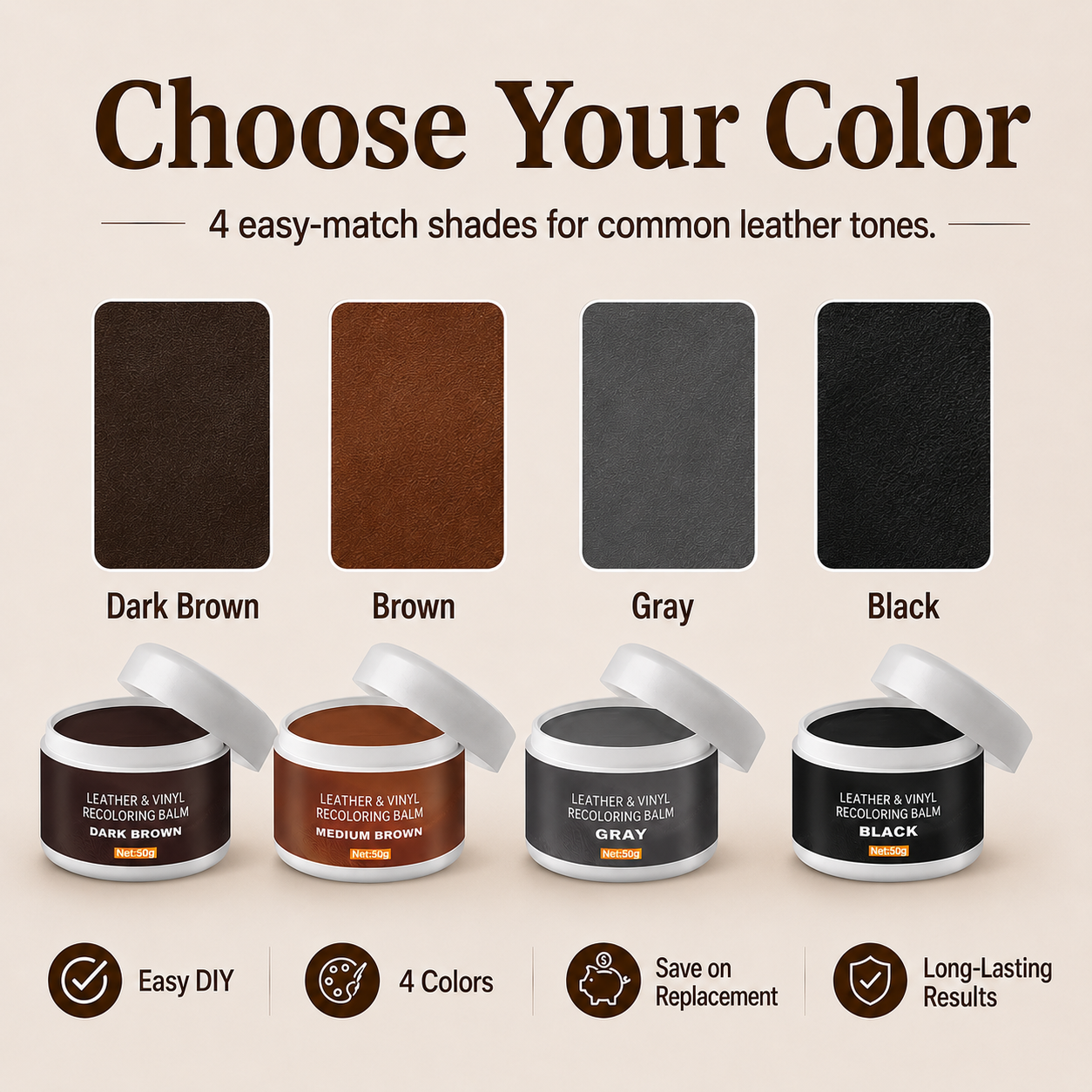 🛋️ Leather Scratch & Peel Repair Paste – Restore Worn Leather at Home | 49% OFF 💥 thumbnail 7