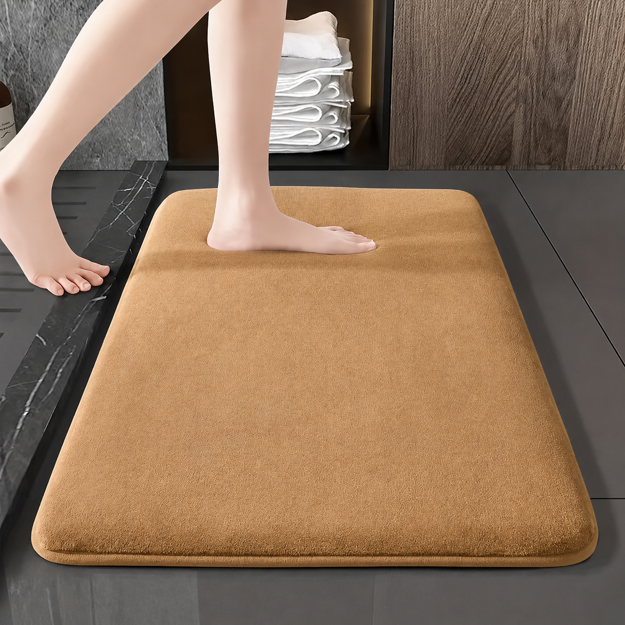 🛁 Premium Super Absorbent Bath Mat — Non-Slip Coral Velvet Bathroom Rug for Soft, Dry Comfort thumbnail 12