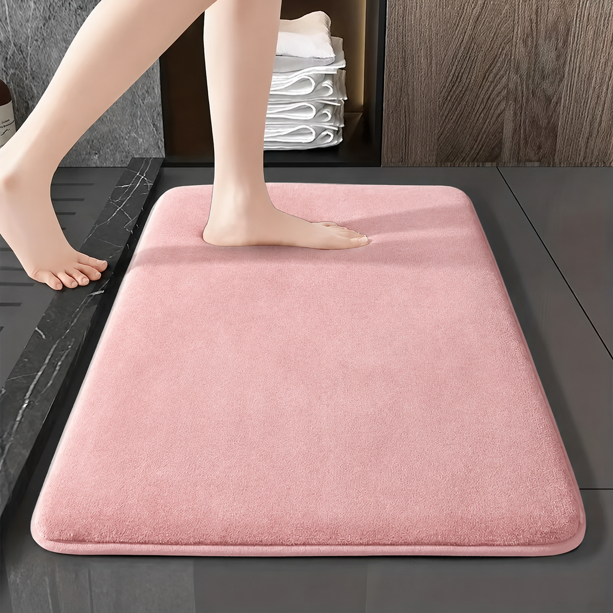 🛁 Premium Super Absorbent Bath Mat — Non-Slip Coral Velvet Bathroom Rug for Soft, Dry Comfort thumbnail 14