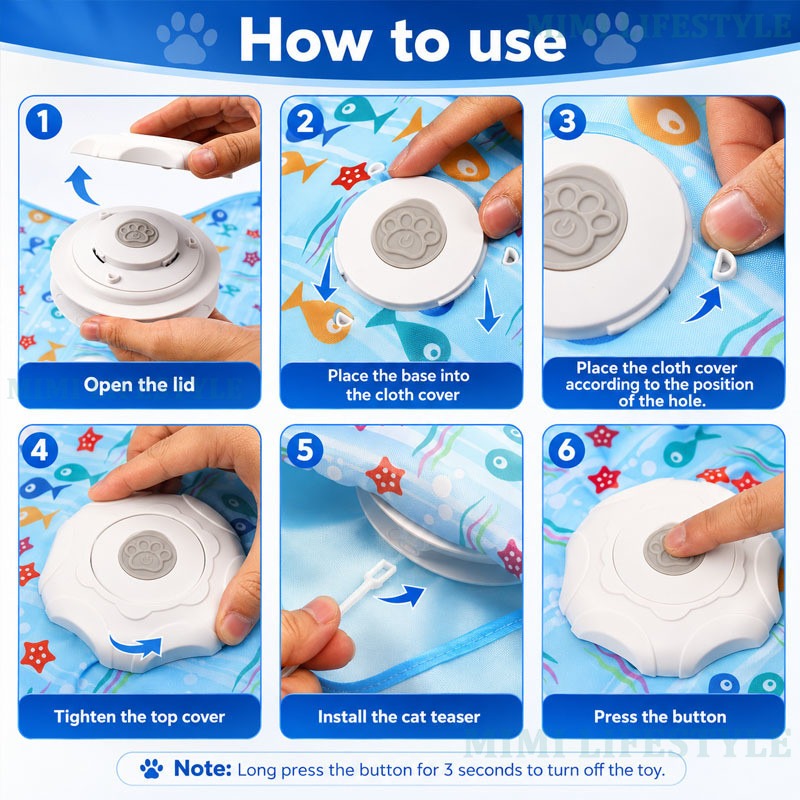 🔥 Last Day 50% OFF 🔥 HuntingFun Pro – Automatic cat toy for stress relief and playtime fun thumbnail 9