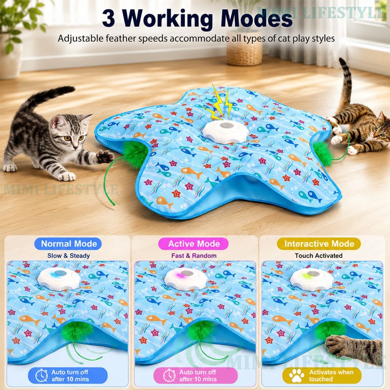 🔥 Last Day 50% OFF 🔥 HuntingFun Pro – Automatic cat toy for stress relief and playtime fun thumbnail 4