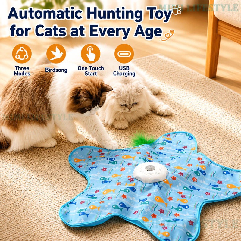 🔥 Last Day 50% OFF 🔥 HuntingFun Pro – Automatic cat toy for stress relief and playtime fun - Image 1