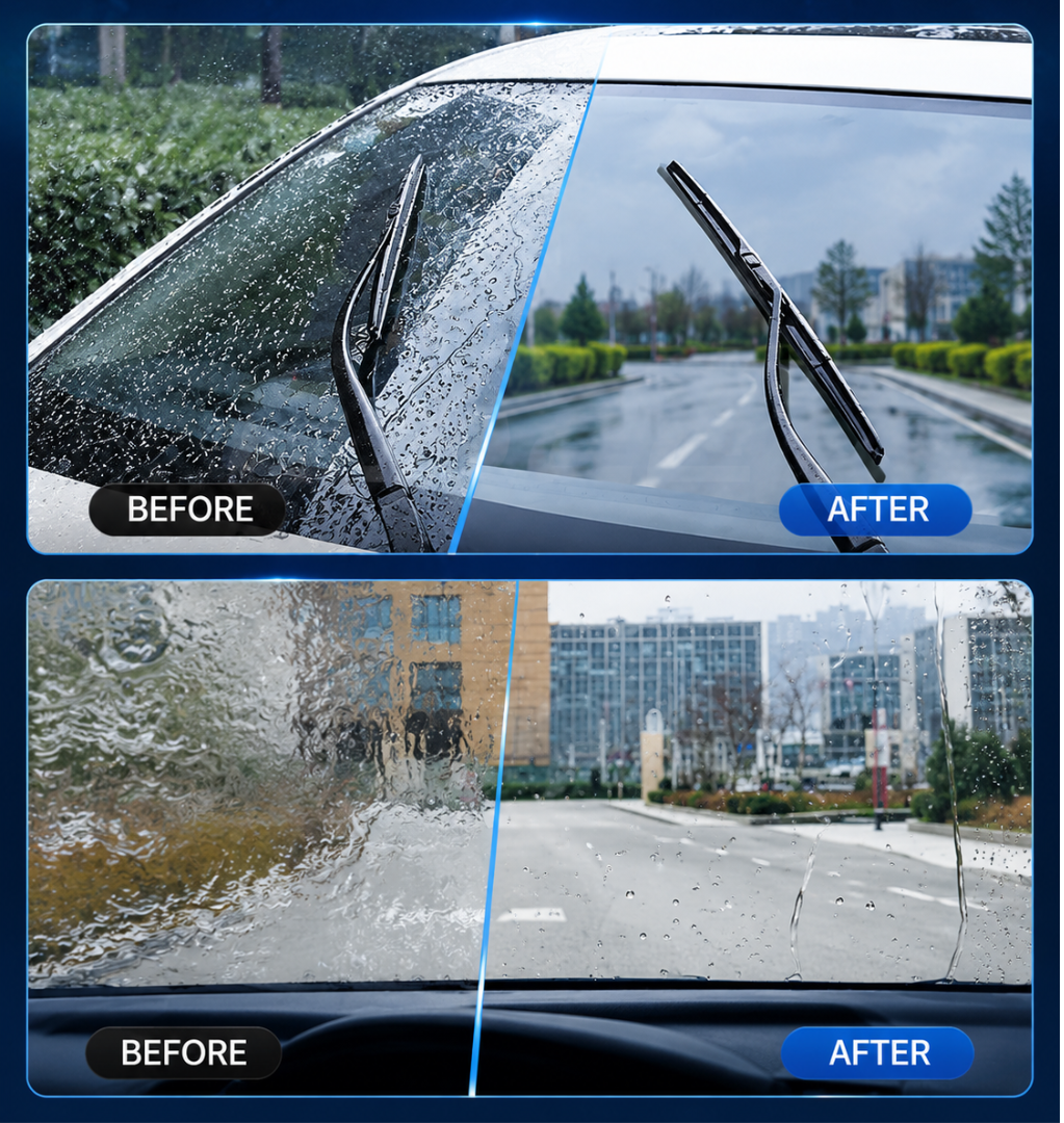 🌧️ Nano Anti-Rain Car Glass Spray — Hydrophobic Windshield Coating for Clearer Rainy Drives thumbnail 10