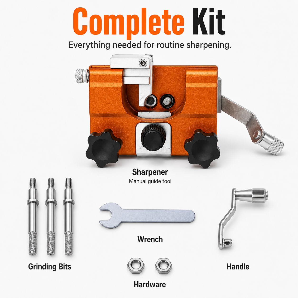 ⛓️ Manual Chainsaw Chain Sharpener – Restore Dull Chains Fast | 49% OFF 🔥 thumbnail 9
