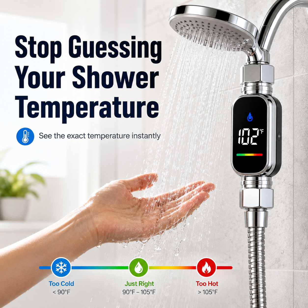 🚿 Digital Shower Thermometer – 🔥 55% OFF + Free Shipping 🔥 thumbnail 2