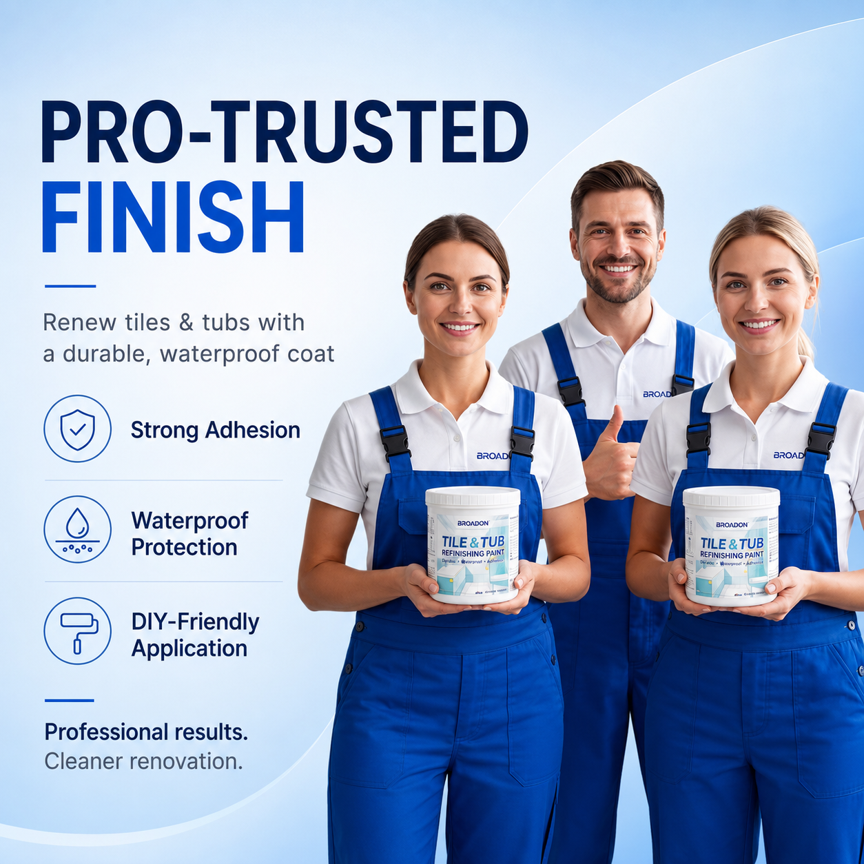 💎 Premium Tile Renewal Coating — Waterproof, Wear-Resistant Paint for Modern Home Renovation thumbnail 7