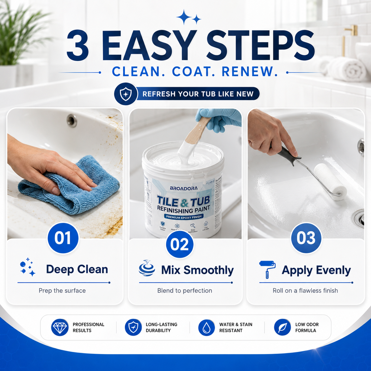 💎 Premium Tile Renewal Coating — Waterproof, Wear-Resistant Paint for Modern Home Renovation thumbnail 8