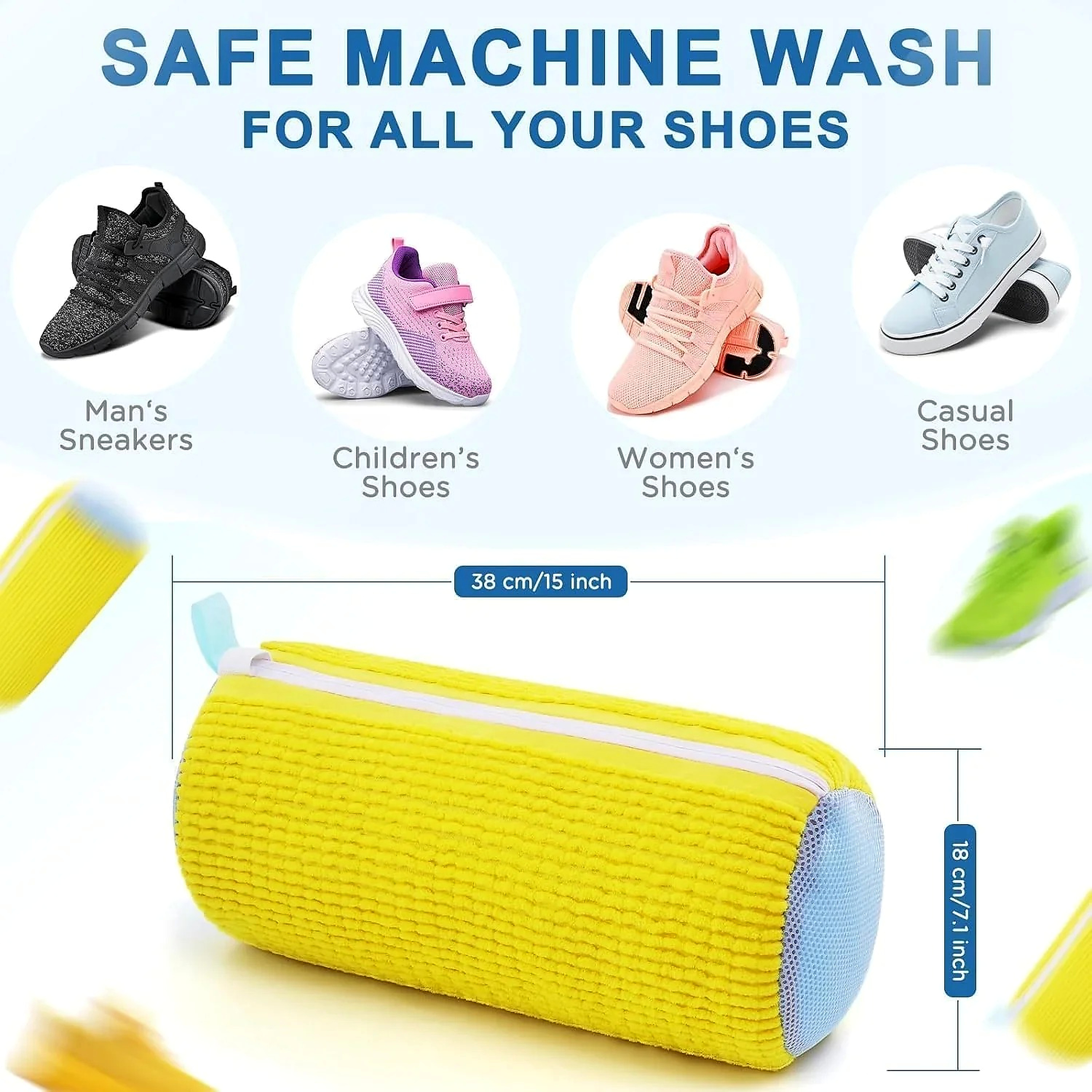 ✨Limited Time Offer✨ Shoe Washing Bag for Machine - Reusable & Durable🧼 thumbnail 6