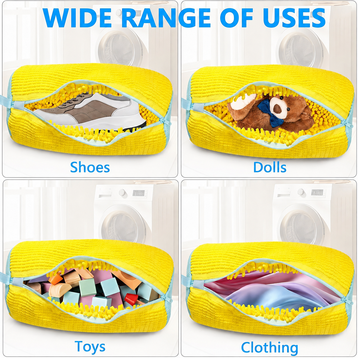 ✨Limited Time Offer✨ Shoe Washing Bag for Machine - Reusable & Durable🧼 thumbnail 3