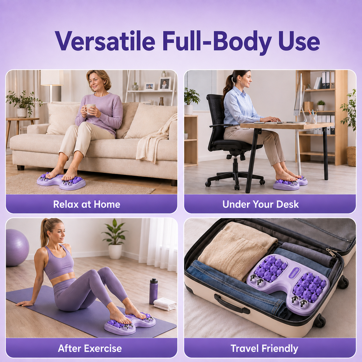🔥16-Ball Magnetic Foot Massage Roller – Acupressure Relief for Tired, Aching Feet | 49% OFF 💥 thumbnail 5