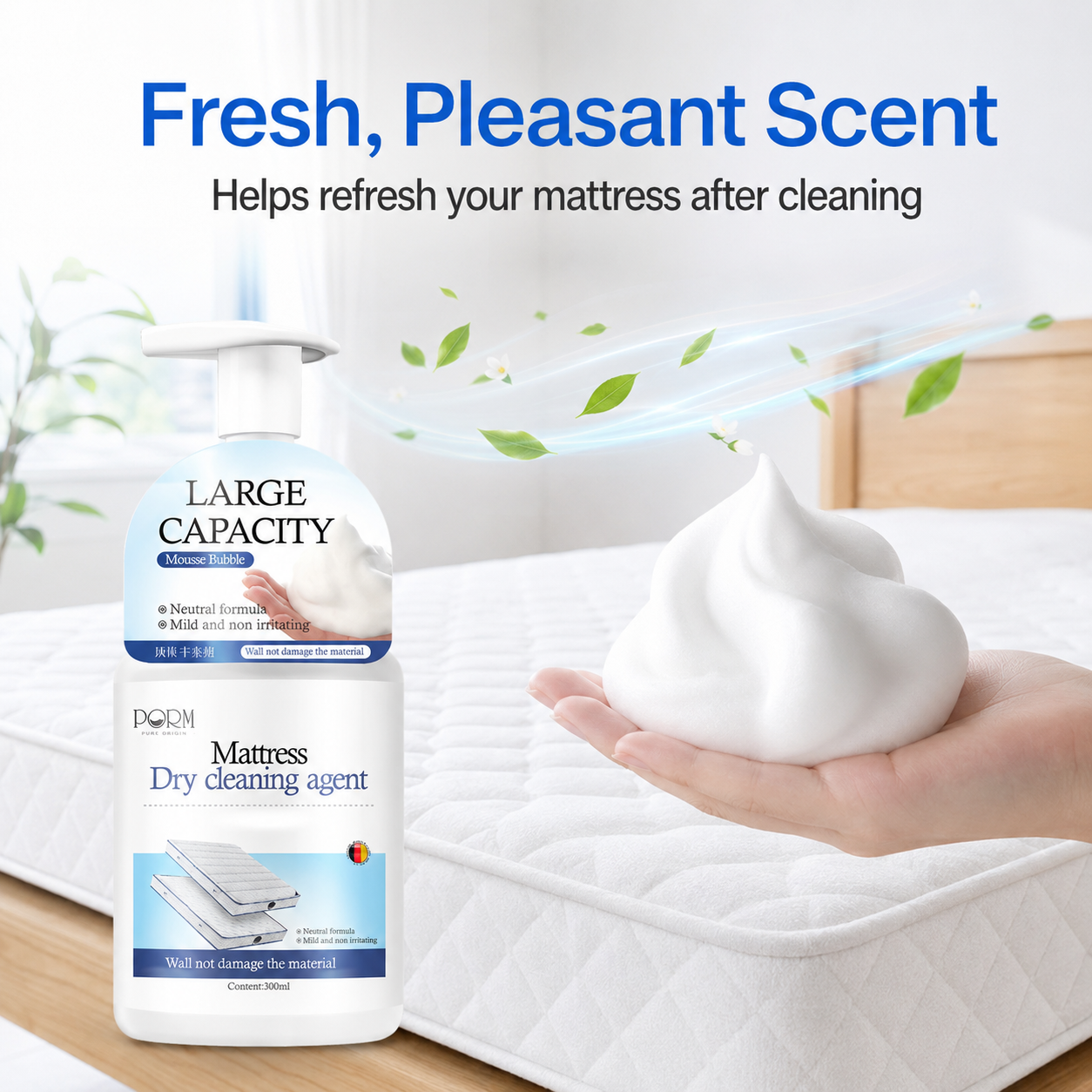 🥳2026 HOT SALE🥳💞50K+ SOLD!💛✨ 55% OFF! 🏆 Mattress & Upholstery Spot-Cleaning Foam 🧼 thumbnail 10