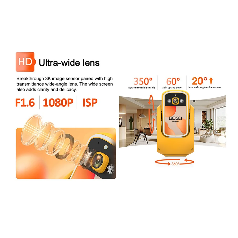 ⚡Big Discount | Pet Camera 360° with Two-Way Audio & Night Vision thumbnail 3