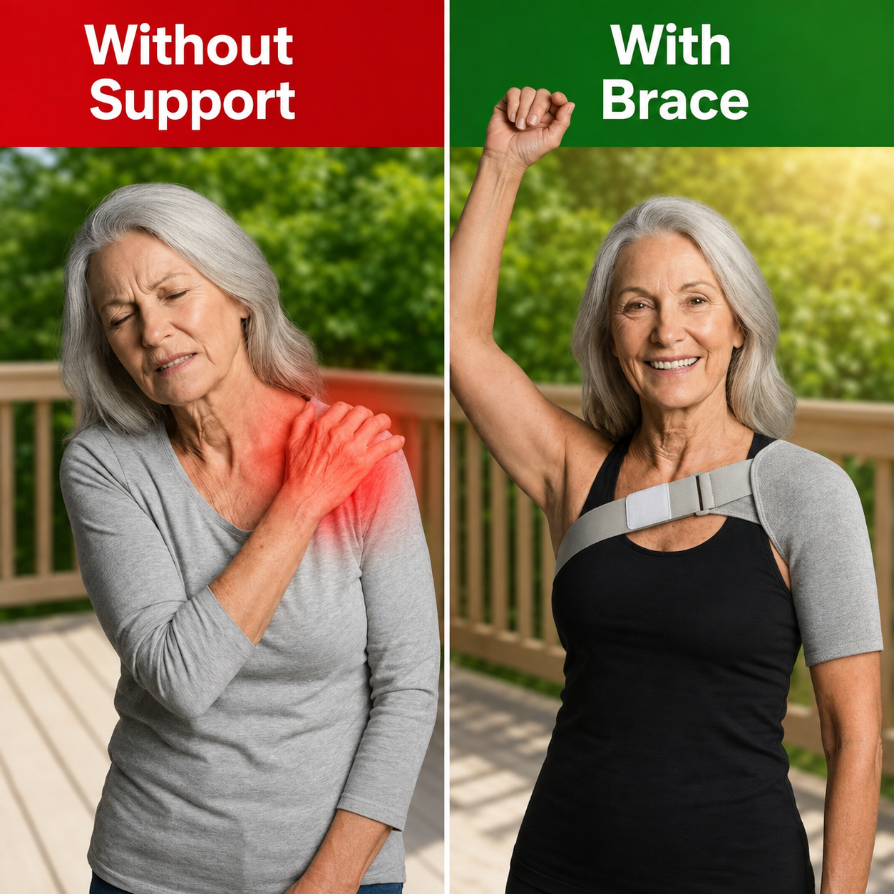 🦾 Adjustable Shoulder Support Brace – Sore & Stiff Shoulder Relief | 🔥 49% OFF thumbnail 3