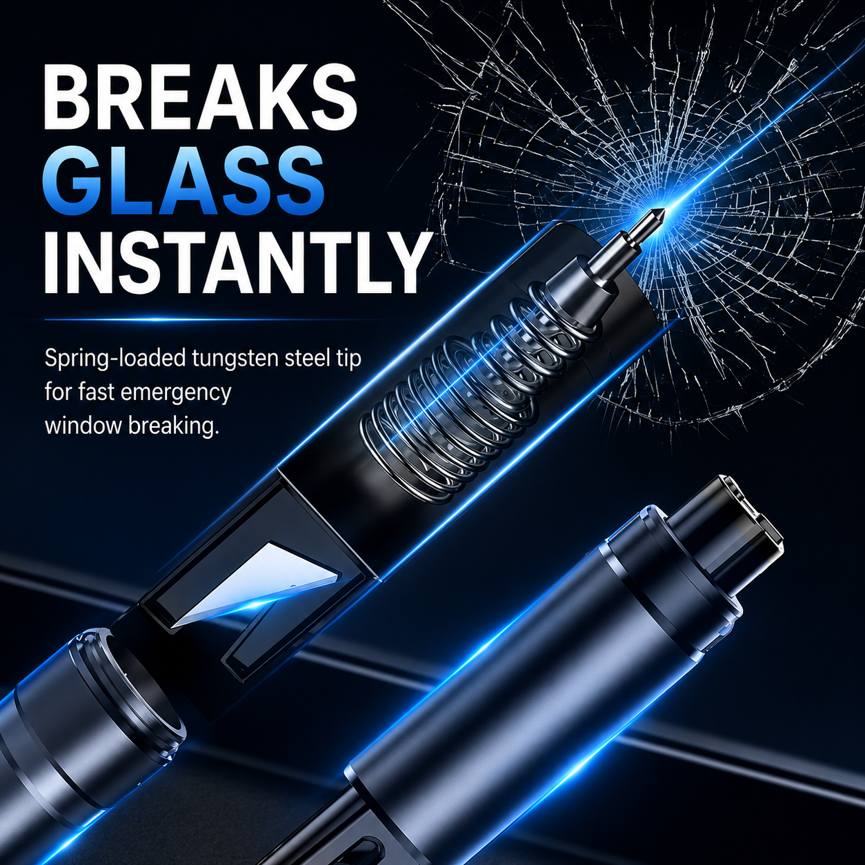 🥳2026 HOT SALE🥳💞50K+ SOLD!💛✨ BUY 2 GET 1 FREE 🏆 2-in-1 Car Emergency Escape Tool 🛡️ thumbnail 2