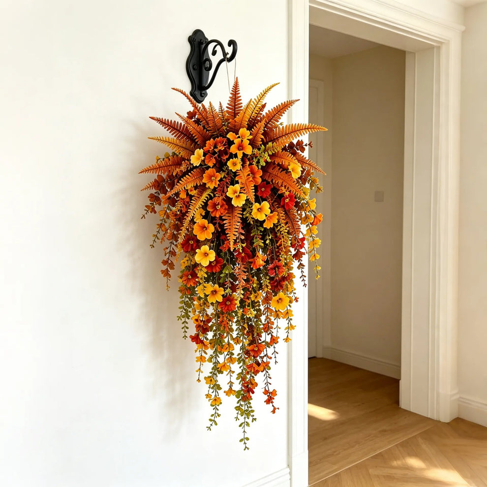 🔥On Sale Only Today 🍂 Artificial Fern for Autumn Outdoor Decor– Autumn Porch & Door Decoration thumbnail 2
