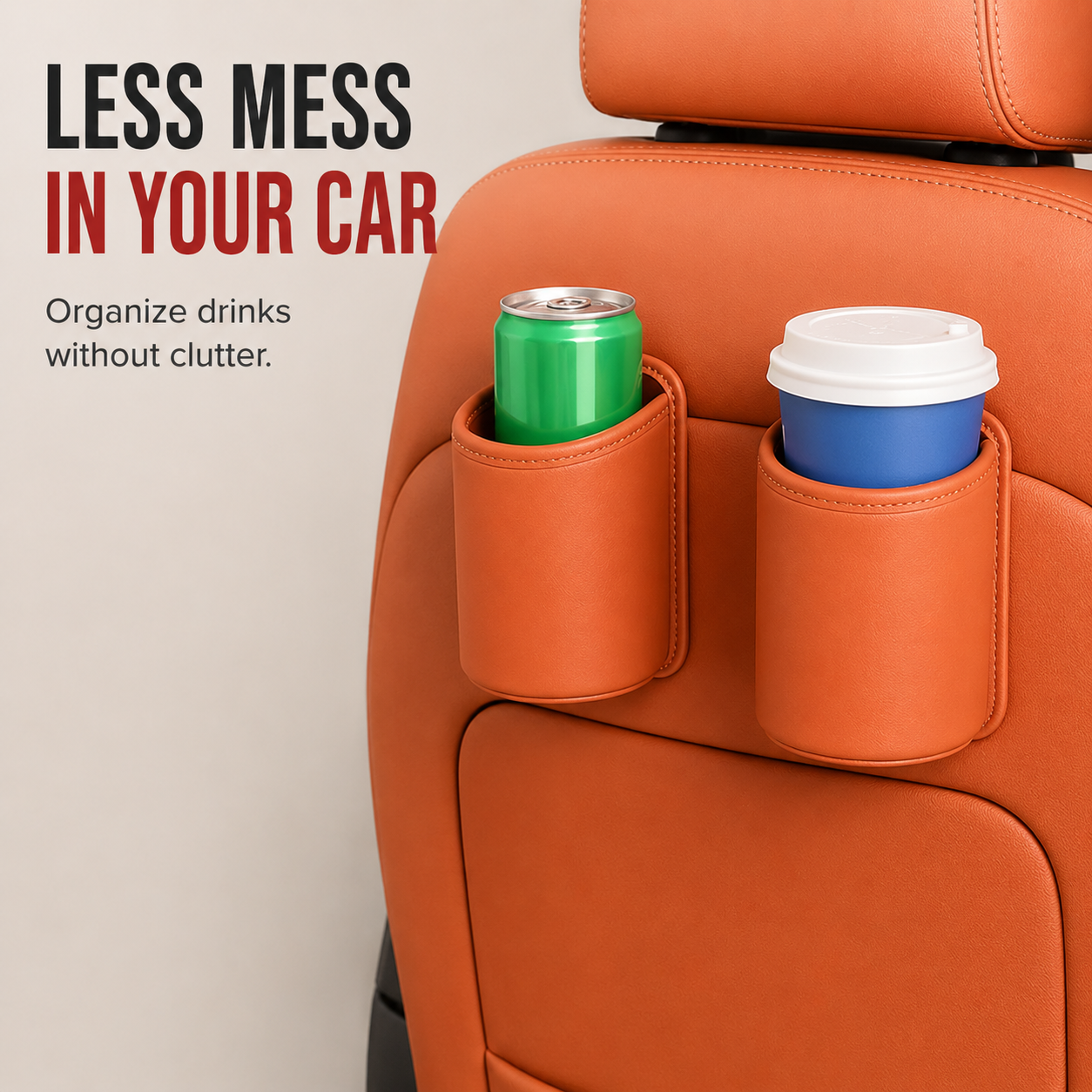 🚗 Car Door Cup Holder & Storage Pocket – Keep Drinks & Phone Within Reach | 49% OFF thumbnail 6