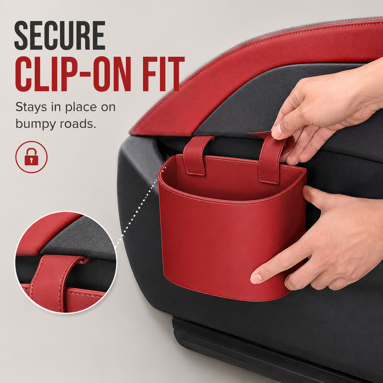 🚗 Car Door Cup Holder & Storage Pocket – Keep Drinks & Phone Within Reach | 49% OFF thumbnail 3