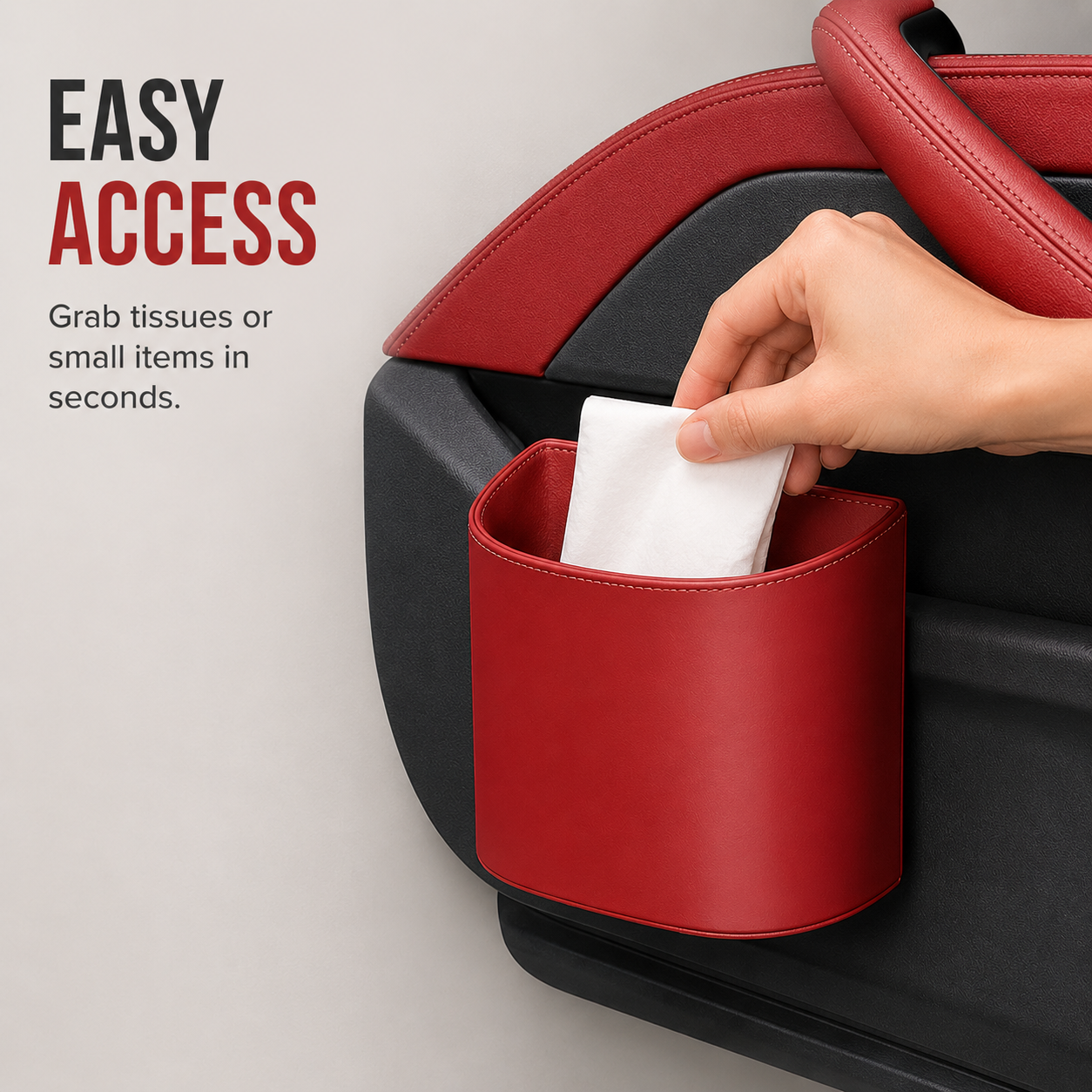 🚗 Car Door Cup Holder & Storage Pocket – Keep Drinks & Phone Within Reach | 49% OFF thumbnail 8