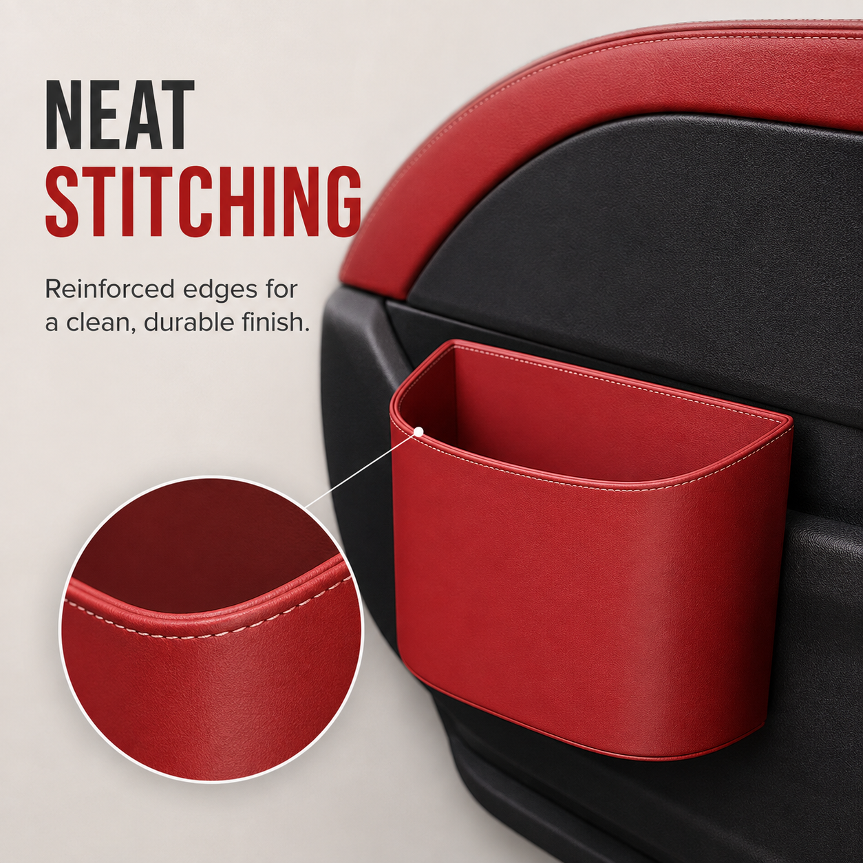 🚗 Car Door Cup Holder & Storage Pocket – Keep Drinks & Phone Within Reach | 49% OFF thumbnail 4