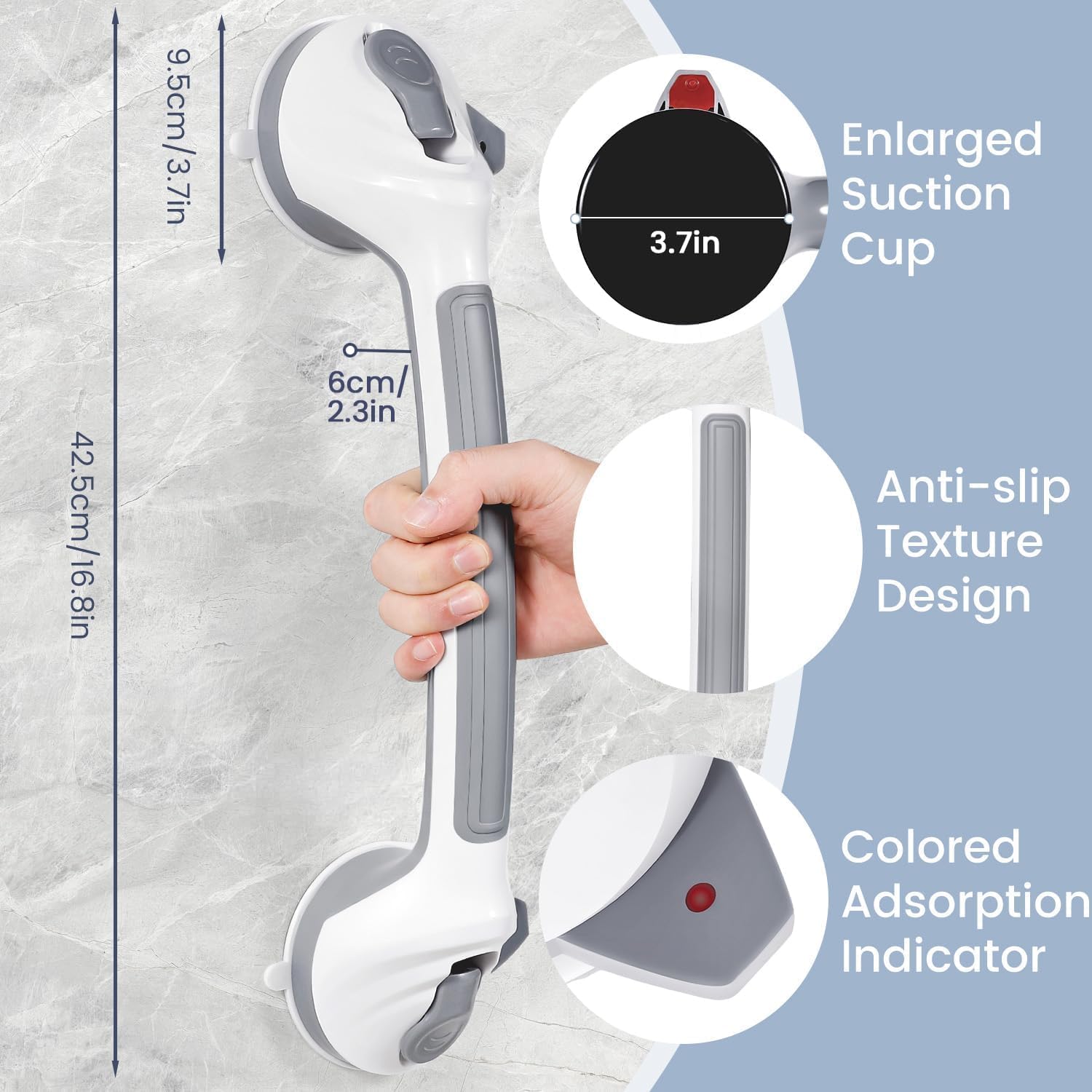 👉 Claim Your 60% Off + FreeShip Now🛡️ Bathroom Stability Support Handle 🚿 thumbnail 8