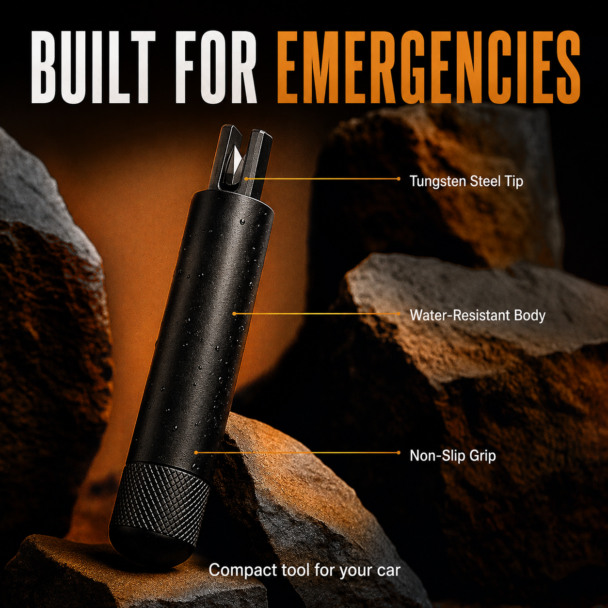 ⚡Big Discount | Safety Hammer 🔨 Emergency Car Escape Tool thumbnail 3