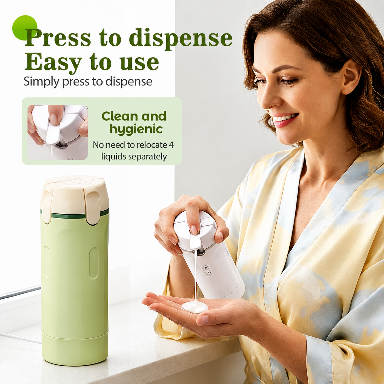 🔥LAST DAY 60% OFF 💝50K+ SOLD!- ✨4-in-1 Travel Dispenser Bottle🧴 thumbnail 4