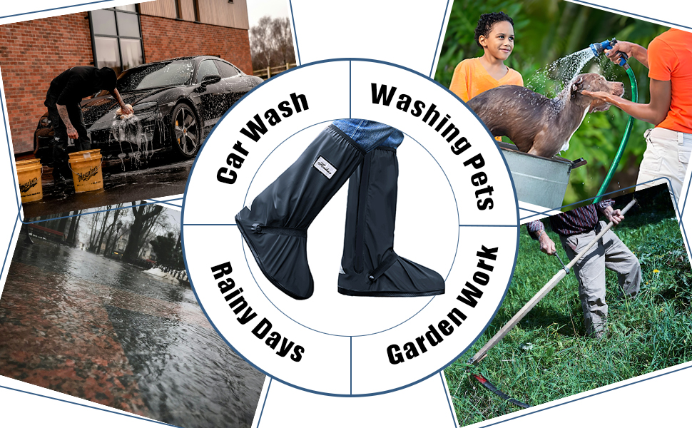 waterproof shoe covers men