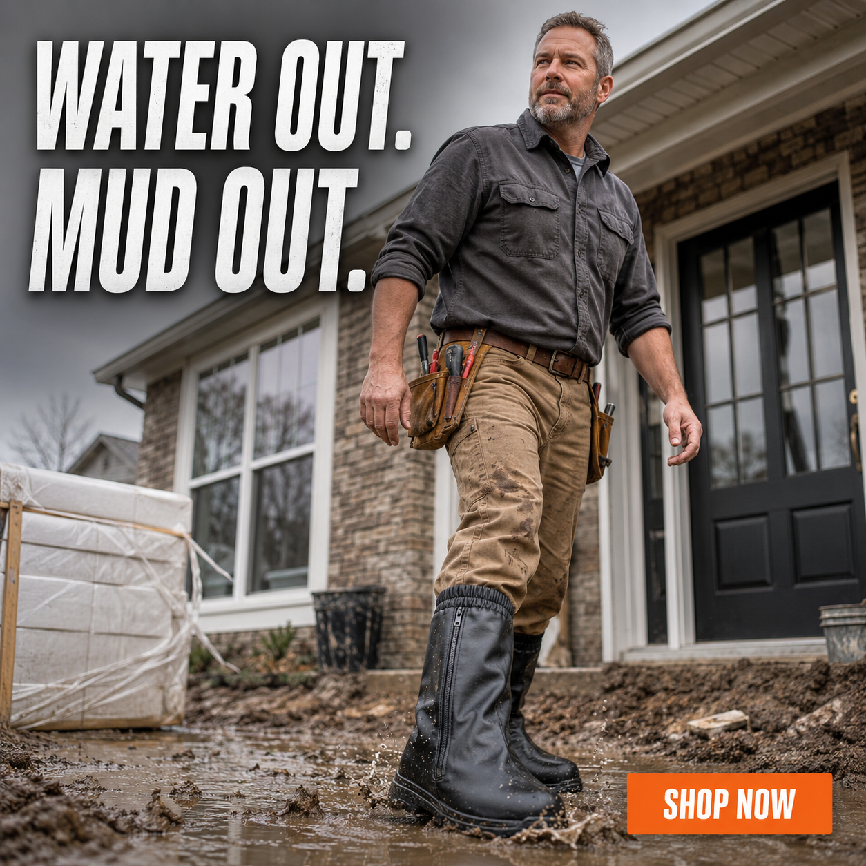 🥳2026 HOT SALE🥳💞50K+ SOLD!💛✨ BUY 2 GET 1 FREE 📦 MudShield Work Boot Covers 👢 thumbnail 5