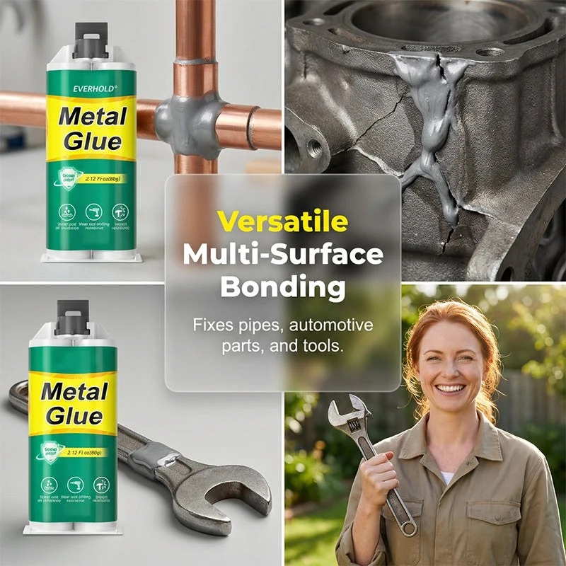 🛡️ Trusted by 50,000+ Customers | 🛠️High-Strength AB Metal Repair Glue thumbnail 4