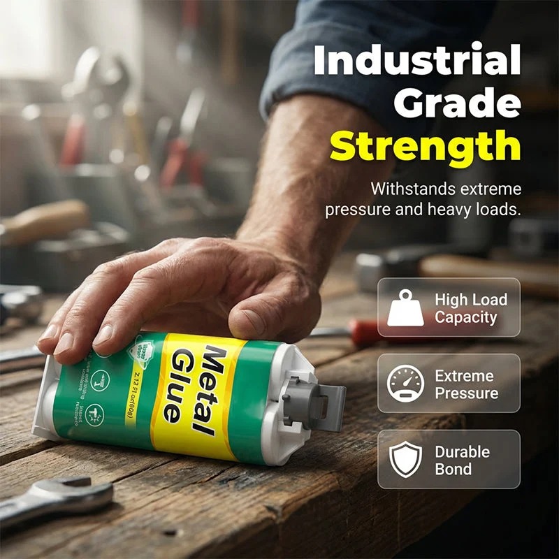 🛡️ Trusted by 50,000+ Customers | 🛠️High-Strength AB Metal Repair Glue thumbnail 6