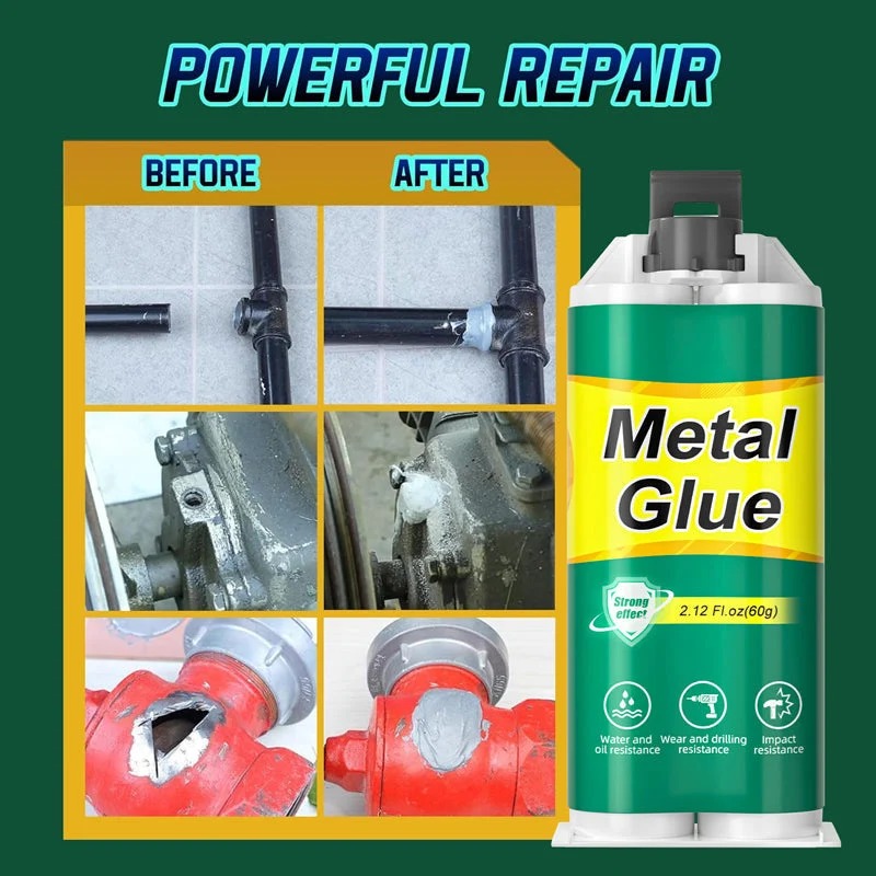 🛡️ Trusted by 50,000+ Customers | 🛠️High-Strength AB Metal Repair Glue thumbnail 9