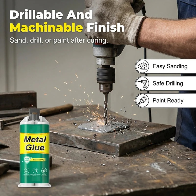 🛡️ Trusted by 50,000+ Customers | 🛠️High-Strength AB Metal Repair Glue thumbnail 10