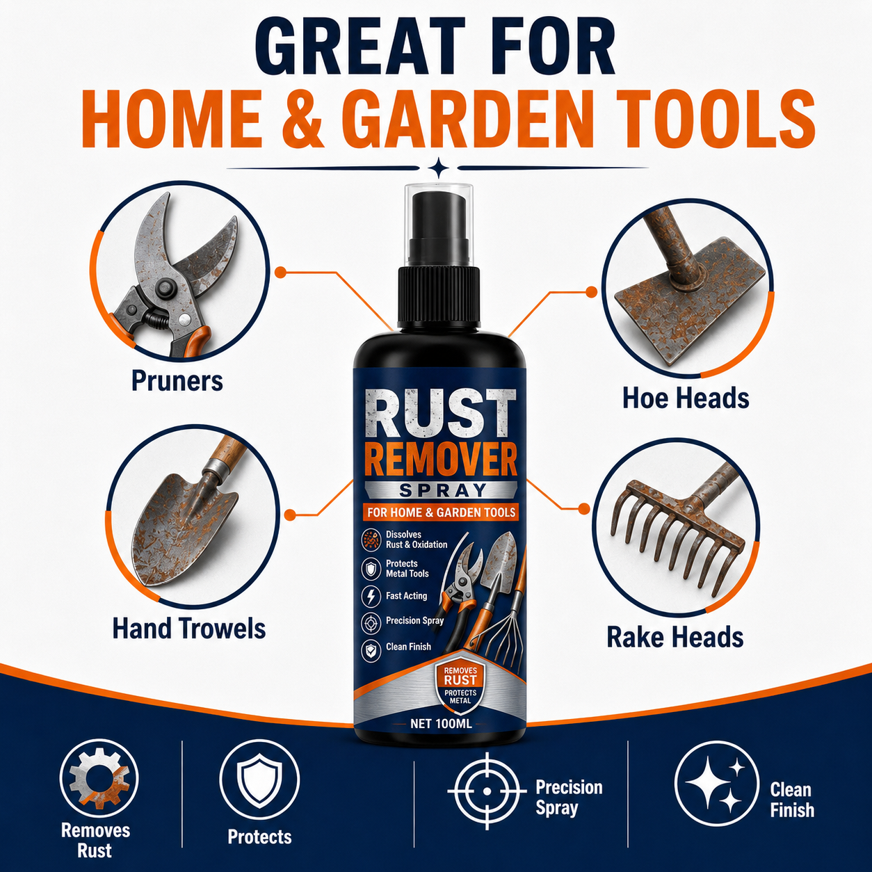 🔥 Rust Remover Spray – Restore Rusty Tools Fast | 49% OFF thumbnail 6