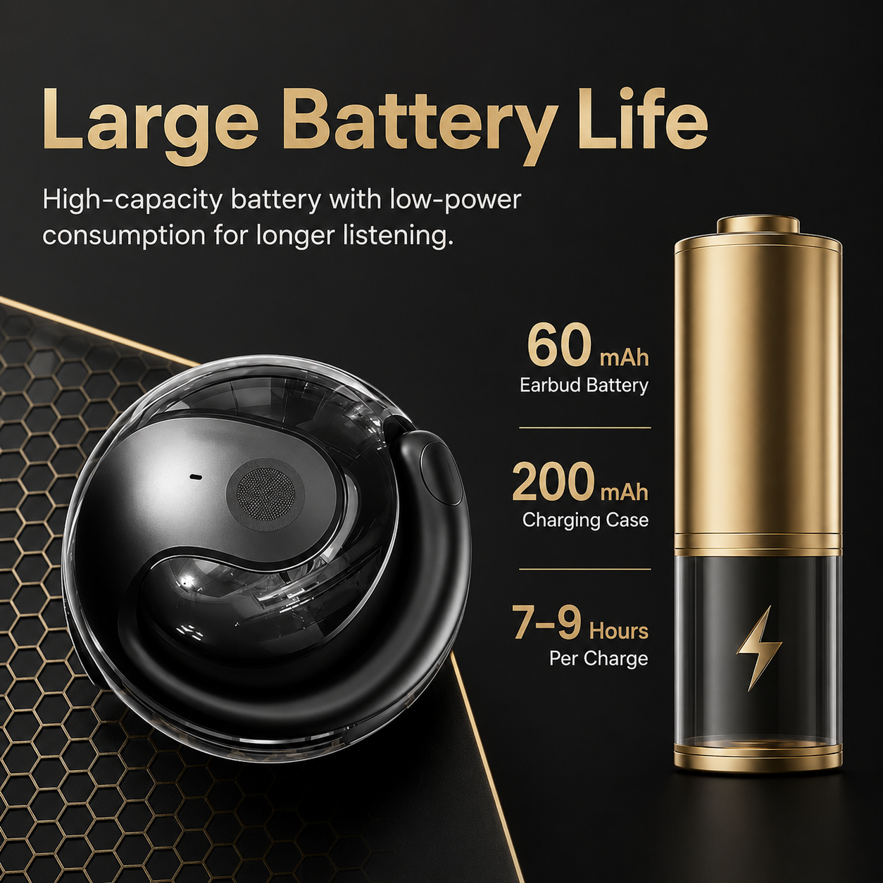 🥳2026 HOT SALE🥳💞56K+ SOLD!🌎🔥 50% OFF! 🎧Smart Translator Headphones with Real-Time Translation thumbnail 9
