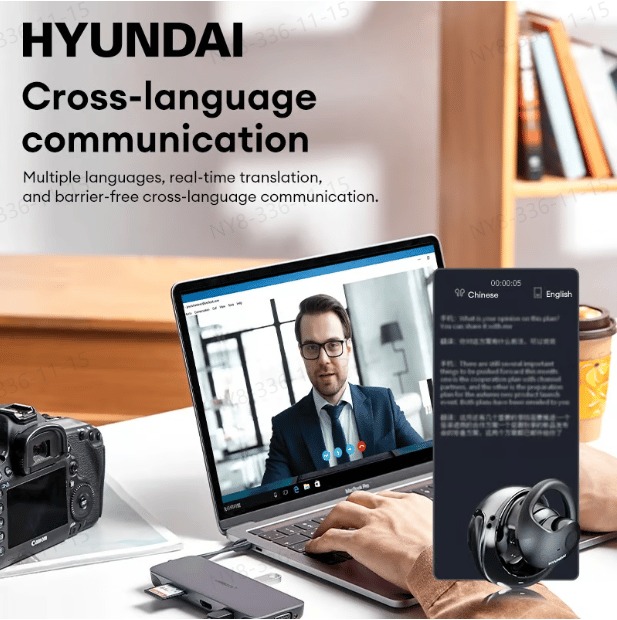 🥳2026 HOT SALE🥳💞56K+ SOLD!🌎🔥 50% OFF! 🎧Smart Translator Headphones with Real-Time Translation thumbnail 4